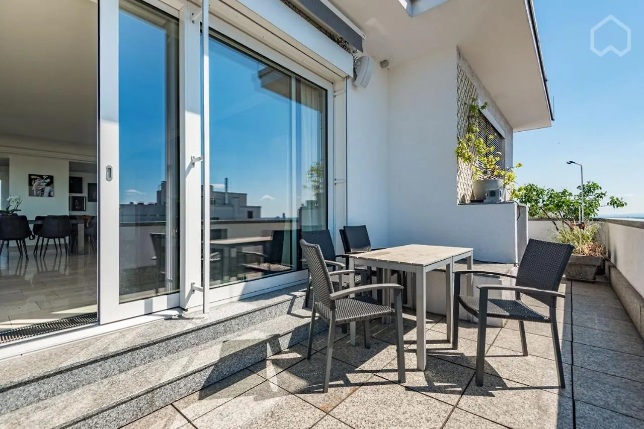 美因河畔法兰克福Penthouse Terrace Frankfurt公寓 公寓 美因河畔法兰克福